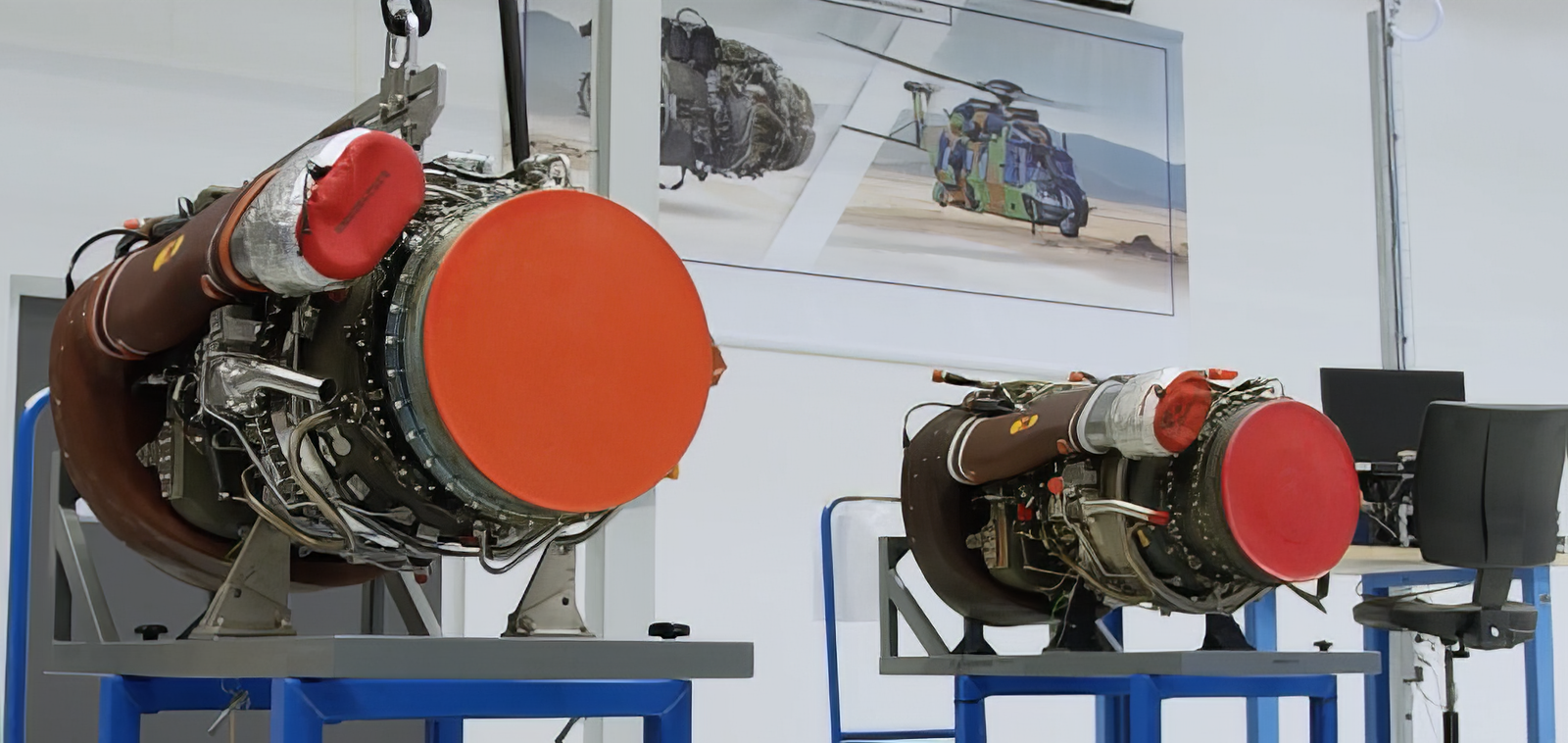 Maintenance de moteurs d'hélicoptères Safran RTM322 optimisée par nettoyage cryogénique