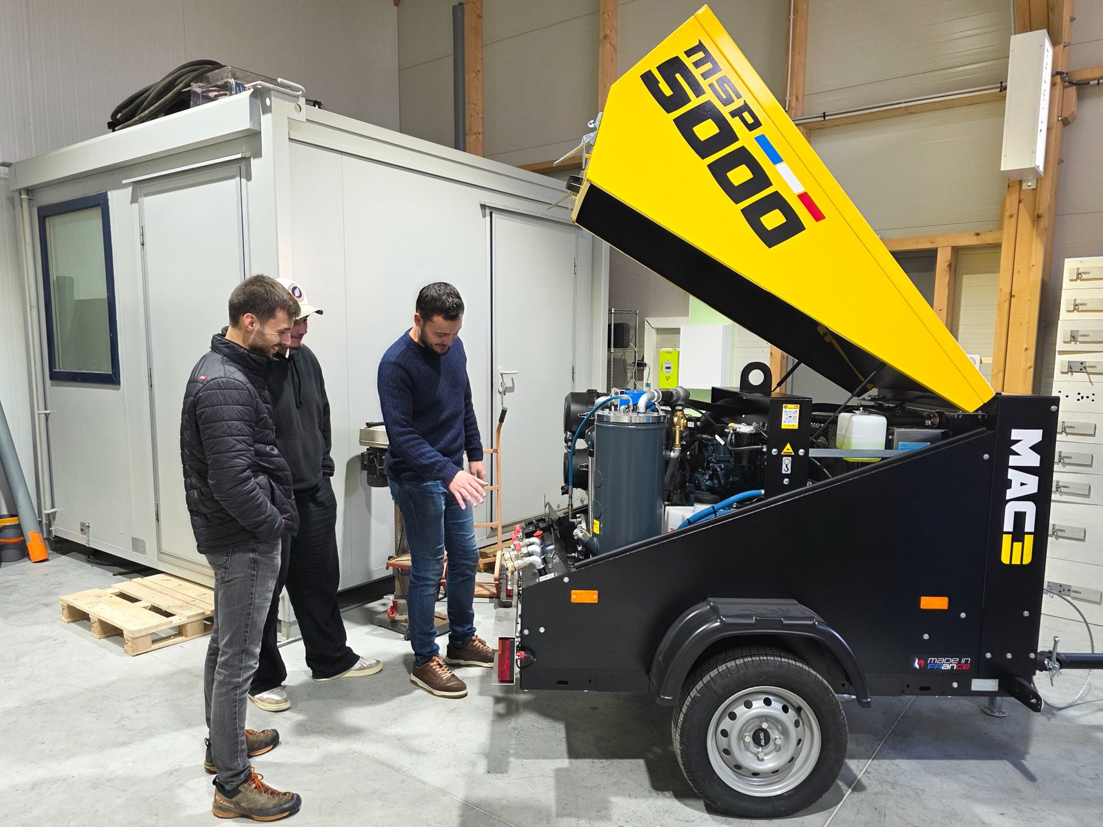 Photo de groupe au Mans