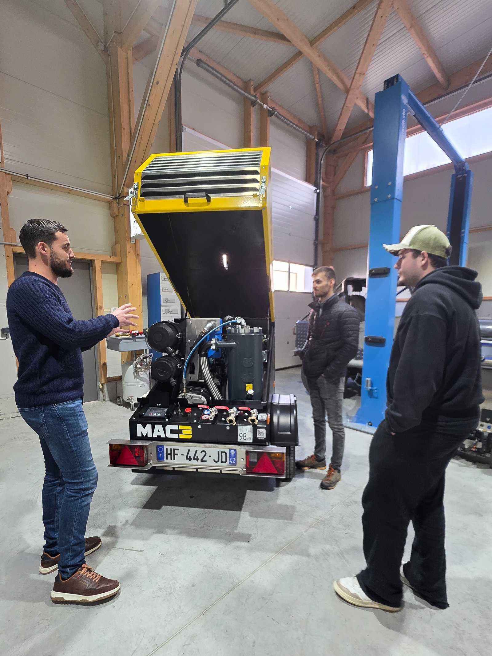 Action Cold Jet machine