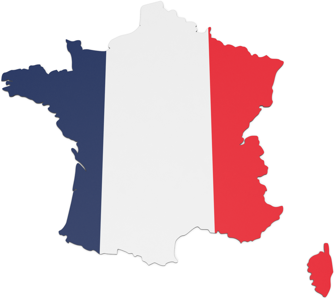 Map de France présence de Cold Jet 